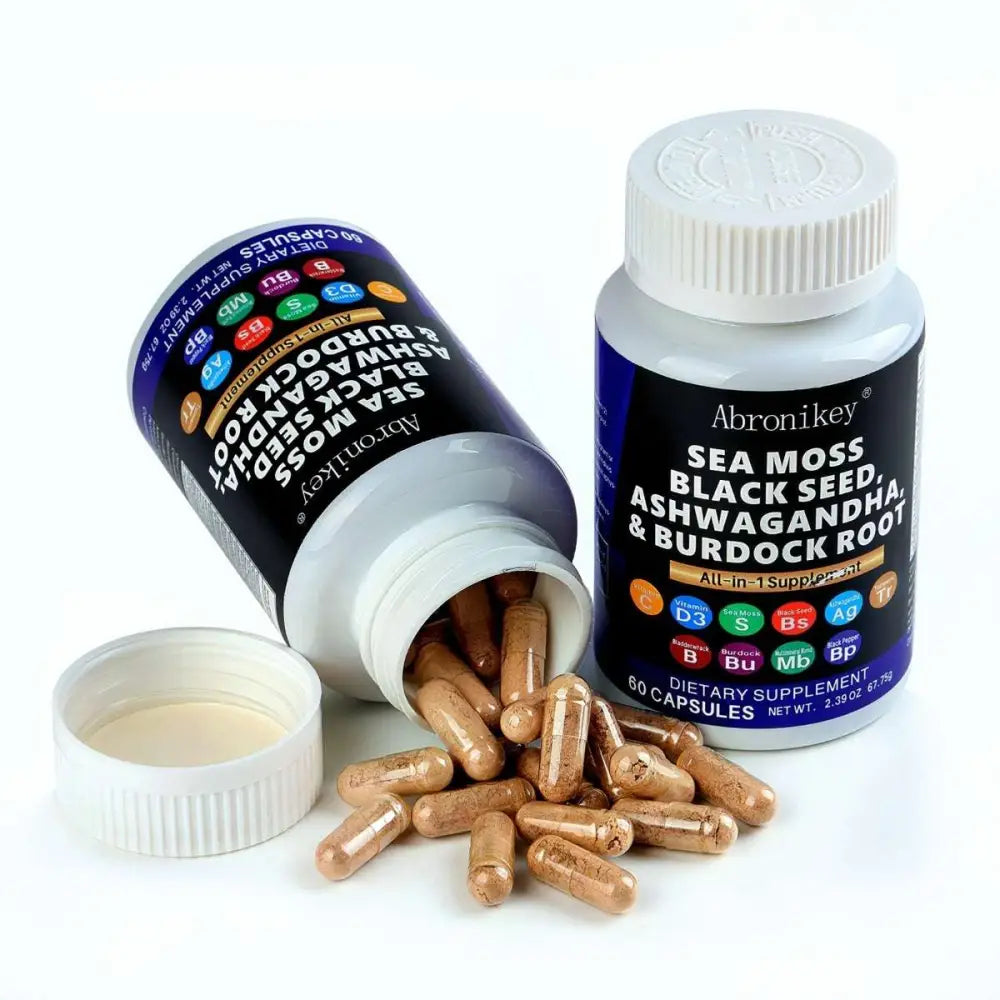 Sea Moss and Black Seed Oil 60 Capsules